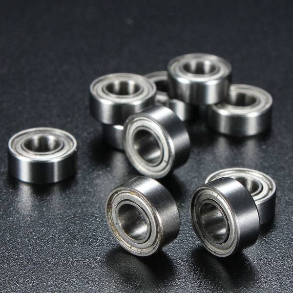 10Pcs 5x10x4mm Metal Sealed Shielded Deep Groove Ball Bearing MR105ZZ - photo 6