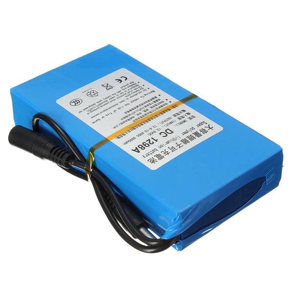 DC12V 4500mAh Super Rechargeable Portable Lithium Battery EU Plug - photo 6