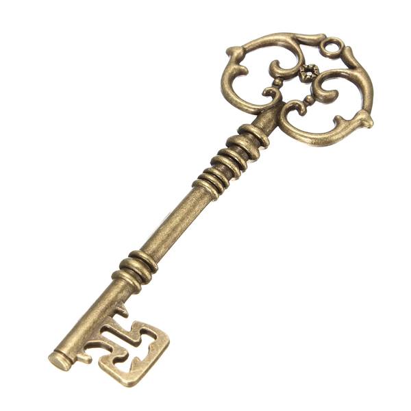 Vintage Punk Style Old Look Key Bow For Jewelry Making DIY - photo 3