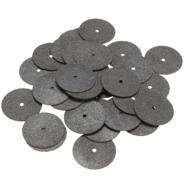 22mm 35pcs Electric Grinding Wheel Cutting Blade Tools Black - photo 6