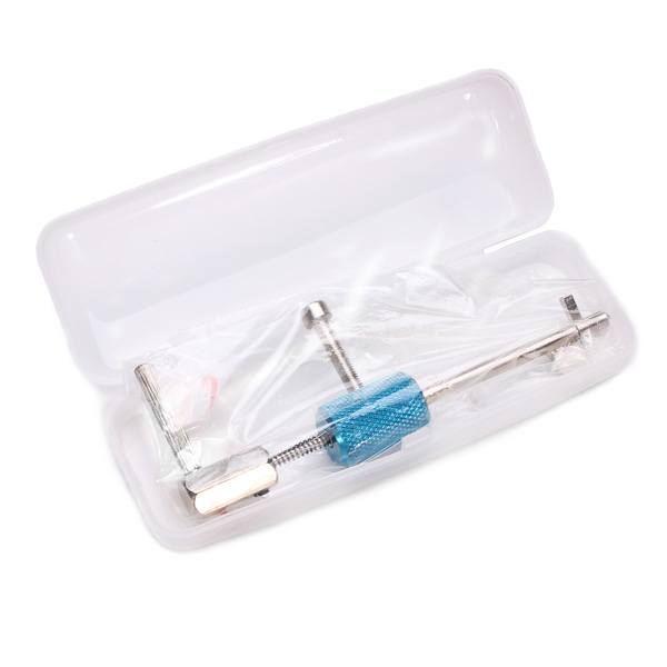 DANIU Civil Lock Quick Forced Open Lock Picks Locksmith Tool Silver + Blue - photo 6
