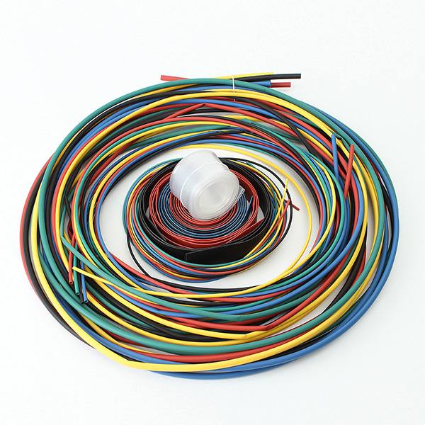 11 Size 6Color 55M/Set Polyolefin 2:1 Halogen-Free Heat Shrink Tubing - photo 1