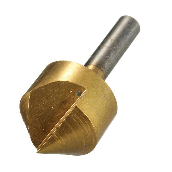Drillpro DB-C1 5pcs 6/10/13/16/19mm Titanium Countersinks Chamfering Cutter Drill Press - photo 8