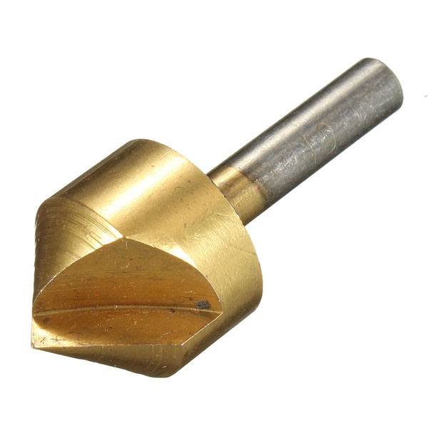 Drillpro DB-C1 5pcs 6/10/13/16/19mm Titanium Countersinks Chamfering Cutter Drill Press - photo 7