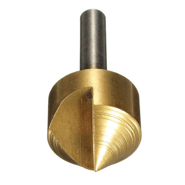Drillpro DB-C1 5pcs 6/10/13/16/19mm Titanium Countersinks Chamfering Cutter Drill Press - photo 6