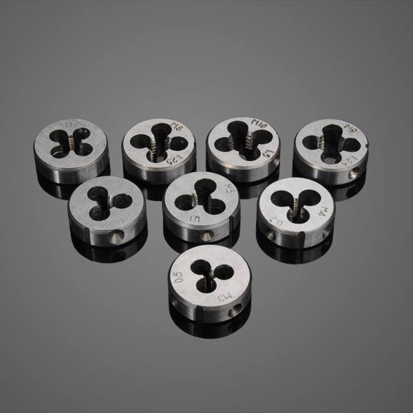20pcs  M3-M12 Screw Thread Metric Plugs Taps Tap wrench Die Wrench Set - photo 6