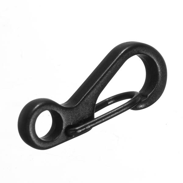 EDC Tool Alloy Carabiner Camp Snap Clip Hook Keychain Keyring Hiking Climbing Tool - photo 5