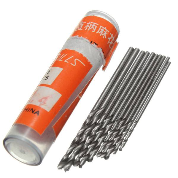 10pcs Mini 0.8-1.5mm Twist Drill Bit For PCB Board Wood Plastic - photo 8
