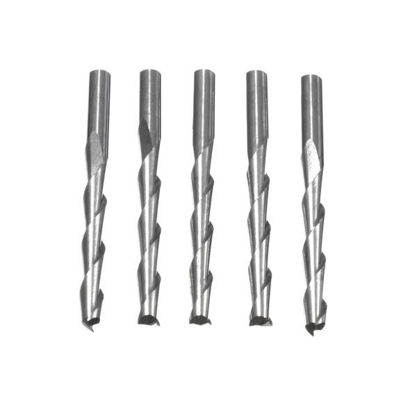 3.175mm Carbide CNC 2 Flute Spiral Bits End Mill Router 22mm CEL Milling Cutter - photo 4