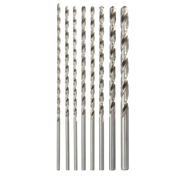 4mm To 10mm Diameter Extra Long HSS Auger Twist Drill Bit Straigth Shank 200mm - photo 3