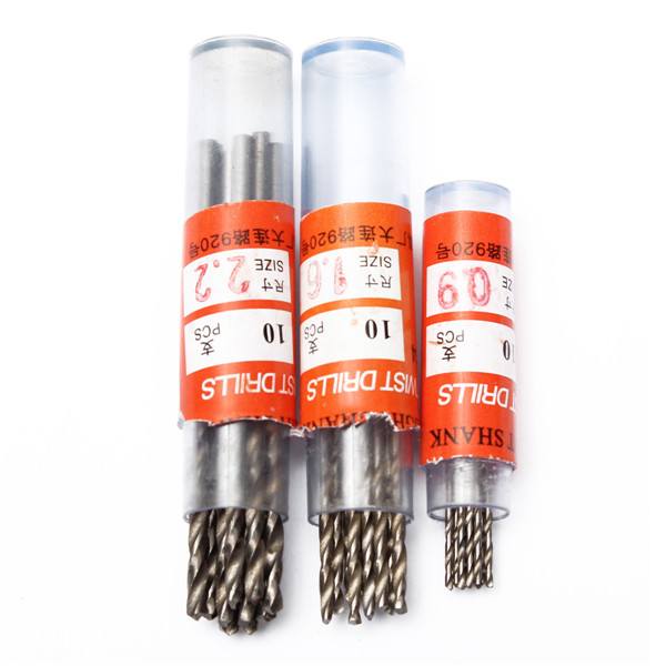 10Pcs 0.3-3mm Micro HSS Twist Drilling Bits Straight Shank Electrical Drill Tool - photo 6