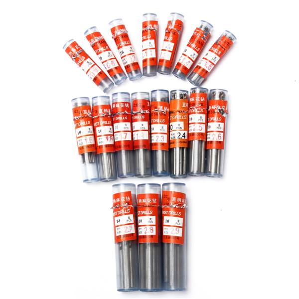 10Pcs 0.3-3mm Micro HSS Twist Drilling Bits Straight Shank Electrical Drill Tool - photo 7
