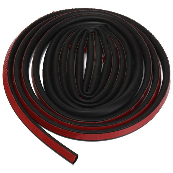 4M Small D Shape Car Truck Motor Door Hollow Rubber Seal Weather Strip 10x8mm - photo 1