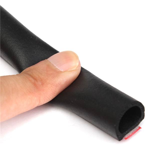 4M D Shape Car Truck Motor Door Hollow Rubber Seal Weather Strip 14x12mm - photo 6
