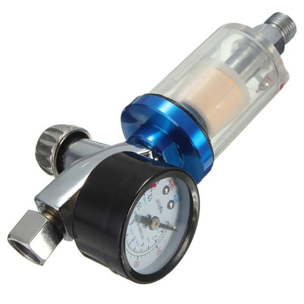 British Standard Pneumatic Gun Regulator And Mini air Filter oil water separator - photo 3