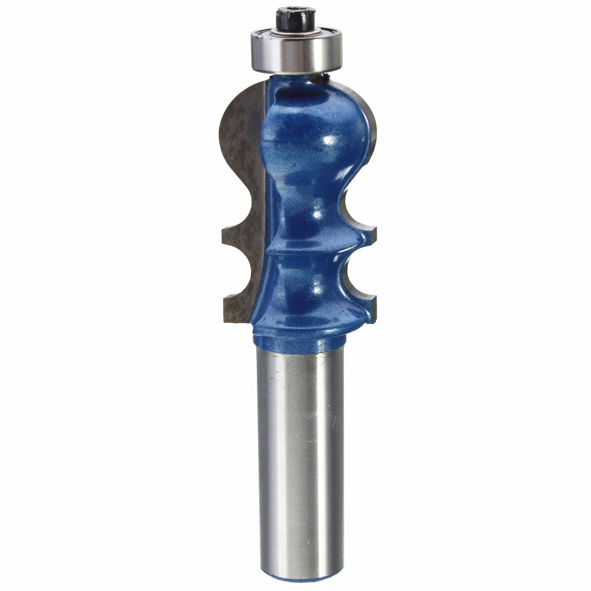 Drillpro RB25 1/2 Inch Shank Router Bit Carbide Woodworking Cutter Engraving Trimming - photo 3
