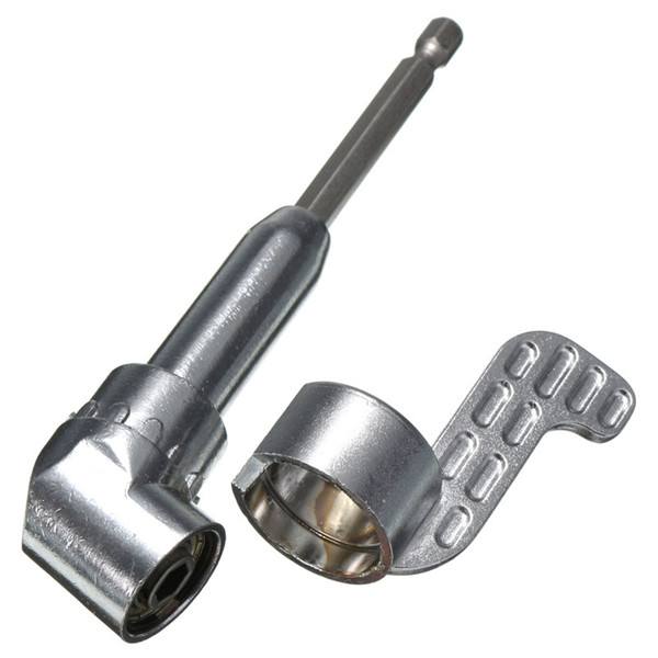 Drillpro 1/4 Inch Hex Screwdriver Bit Holder 105 Degree Angle Extension Socket Holder Adaptor - photo 4