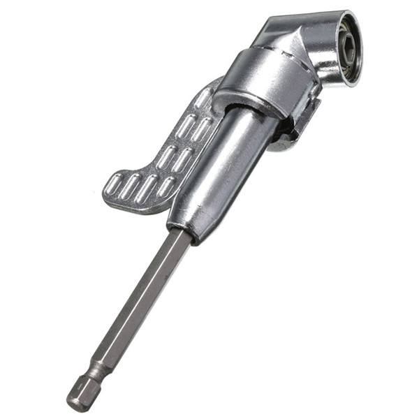 Drillpro 1/4 Inch Hex Screwdriver Bit Holder 105 Degree Angle Extension Socket Holder Adaptor - photo 6
