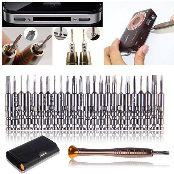 25 in 1 Precision Torx Screwdriver  Repair Tool Set for Watch Cell Phone - photo 7
