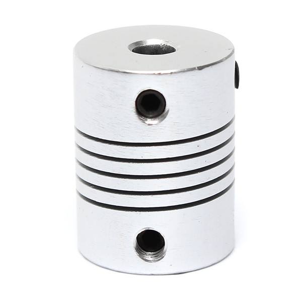 4mm x 5mm Aluminum Flexible Shaft Coupling OD19mm x L25mm CNC Stepper Motor Coupler Connector - photo 2