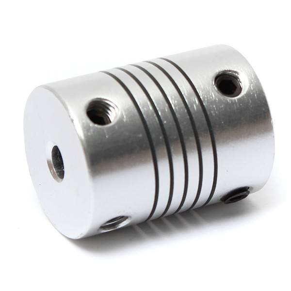 4mm x 5mm Aluminum Flexible Shaft Coupling OD19mm x L25mm CNC Stepper Motor Coupler Connector - photo 4