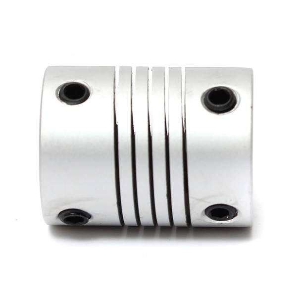 5mm x 5mm Aluminum Flexible Shaft Coupling OD19mm x L25mm CNC Stepper Motor Coupler Connector - photo 4