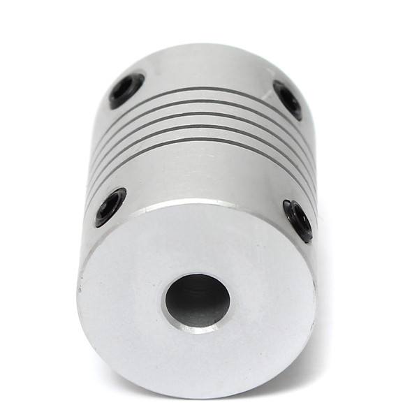 5mm x 5mm Aluminum Flexible Shaft Coupling OD19mm x L25mm CNC Stepper Motor Coupler Connector - photo 5