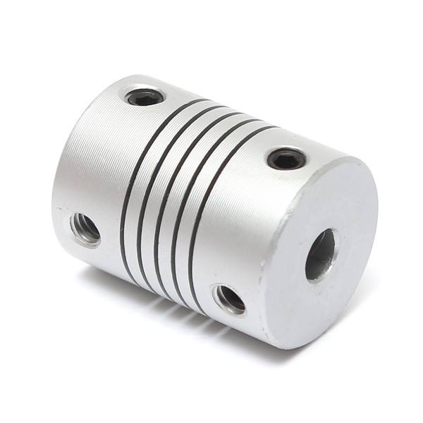5mm x 6mm Aluminum Flexible Shaft Coupling OD19mm x L25mm CNC Stepper Motor Coupler Connector - photo 4