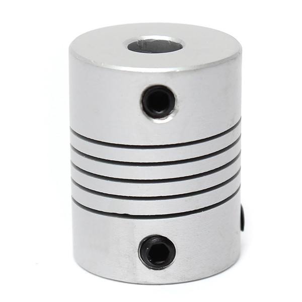6mm x 8mm Aluminum Flexible Shaft Coupling OD19mm x L25mm CNC Stepper Motor Coupler Connector - photo 1