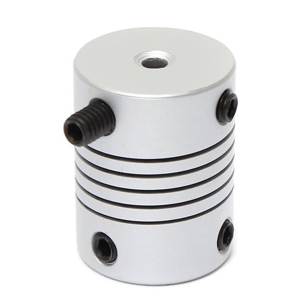 3mm x 3mm Aluminum Flexible Shaft Coupling OD19mm x L25mm CNC Stepper Motor Coupler Connector - photo 2