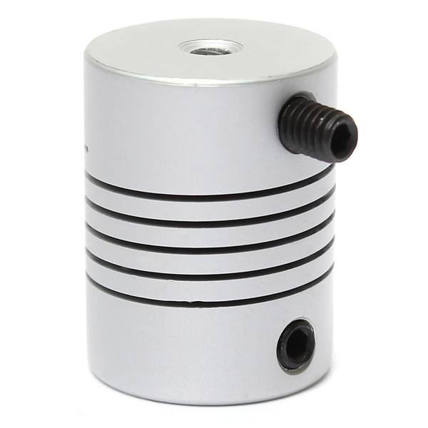 3mm x 3mm Aluminum Flexible Shaft Coupling OD19mm x L25mm CNC Stepper Motor Coupler Connector - photo 3