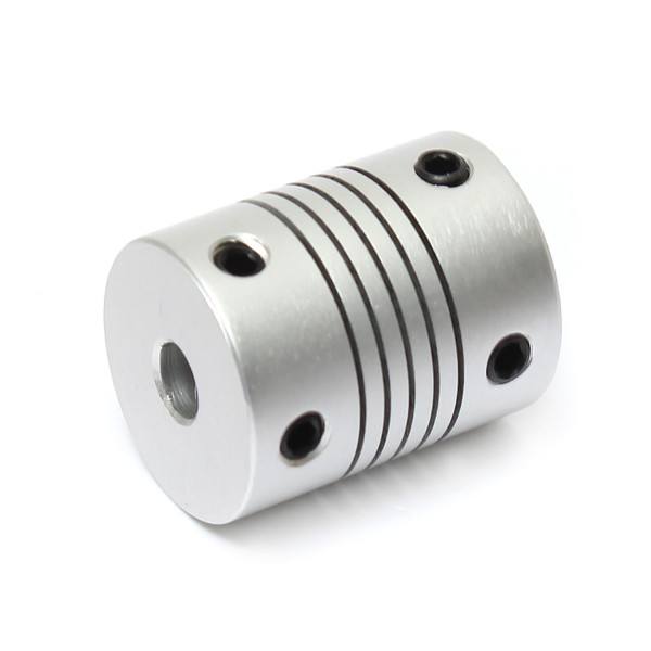 5mm x 7mm Aluminum Flexible Shaft Coupling OD19mm x L25mm CNC Stepper Motor Coupler Connector - photo 4