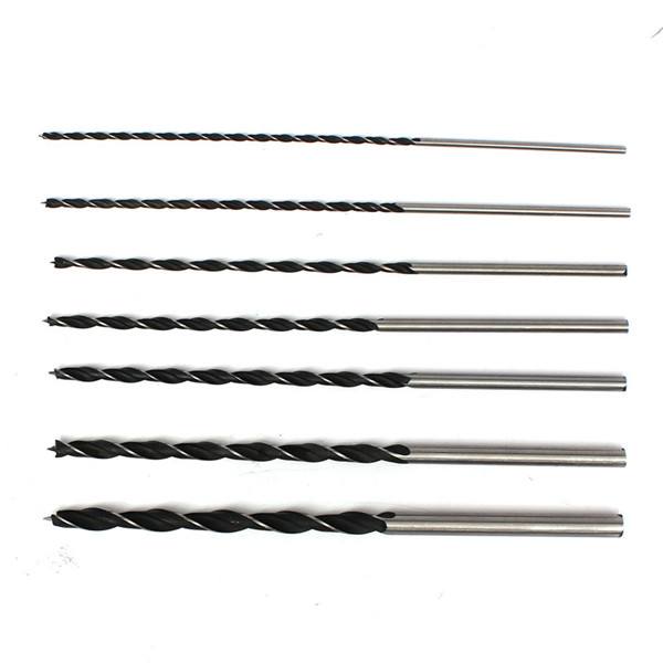 7pcs 4/5/6/7/8/10/12mm 300mm Brad Point Twist Drill Bits Set Wood Working Tool - photo 6