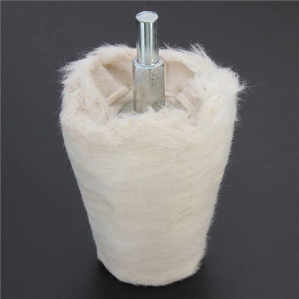 50mm Cone Buff Polishing Buffing Wheel Flannel Polishing Wheel Abrasive Tool - photo 2