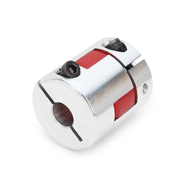 Machifit 8mmx8mm OD25mm x L30mm Aluminum Flexible Spider Shaft Coupling CNC Stepper Motor Coupler Connector - photo 1