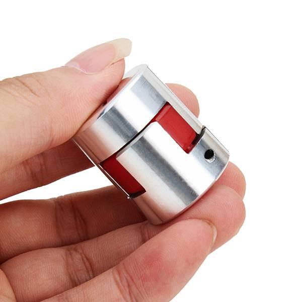 Machifit 8mmx8mm OD25mm x L30mm Aluminum Flexible Spider Shaft Coupling CNC Stepper Motor Coupler Connector - photo 6