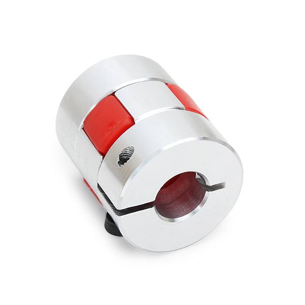 Machifit 8mmx10mm Aluminum Flexible Spider Shaft Coupling OD25mm x L30mm CNC Stepper Motor Coupler Connector