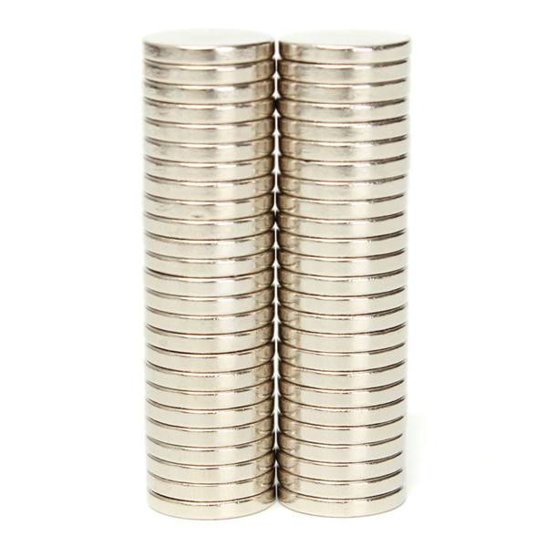50pcs N52 Super Strong Disc Magnets 20mm x 3mm Rare-Earth Neodymium Magnets - photo 3