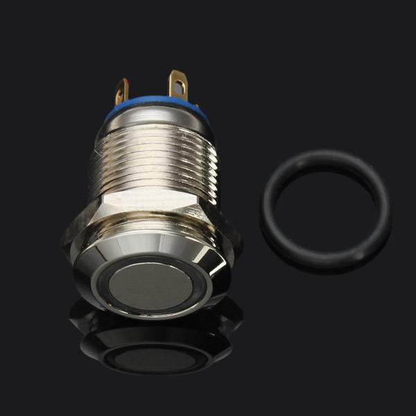 3V 12mm Momentary Push Button Switch LED Switch Waterproof Switch - photo 9