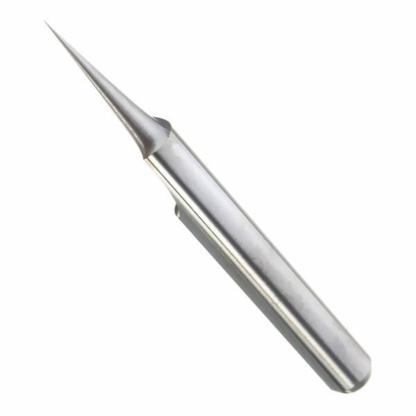3.175mm Shank 0.1mm 10 Degree Carbide PCB Engraving Bit CNC Router Tool - photo 4