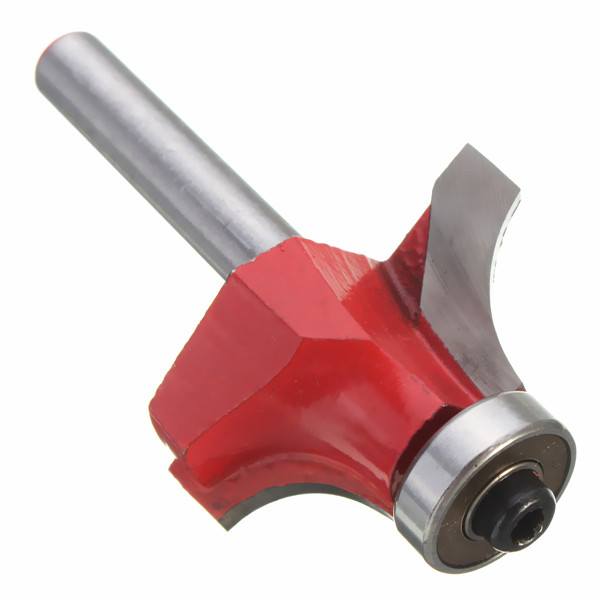 1/4 Inch Shank Carbide Router Bit Round Over Edging Router Bit Wood Working Cutter - photo 3