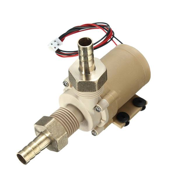 [US Warehouse] DANIU DC 12V Solar Hot Water Circulation Pump Brushless Motor Water Pump - photo 2