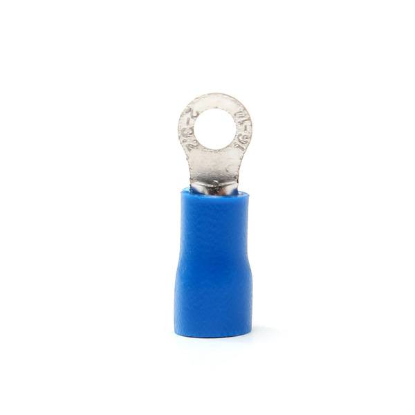 25PCS Blue Rubber PVC Terminals Insulated Ring Connector RC 1.5-2.5mm - photo 5