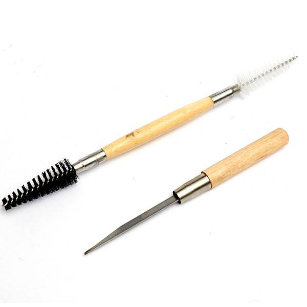22pcs Stainless Steel Clay Pottery Sculpture Tool Wooden Handle - photo 6