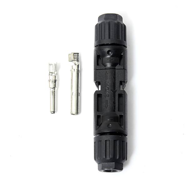 MC4 Male Female M/F Photovoltaic Wire Cable Connector Set For Solar Panel DIY - photo 2