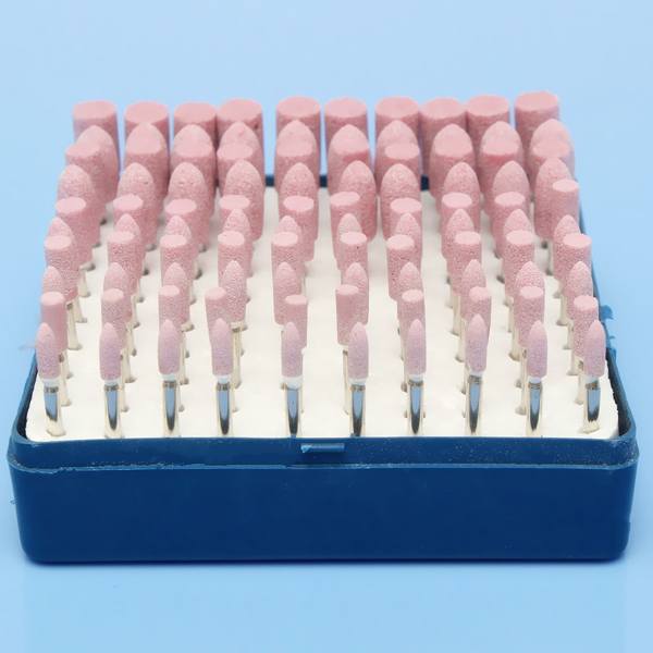 100pcs Abrasive Stone Point Grinding Head Wheel Tool Kit For Dremel Rotary Tools - photo 2