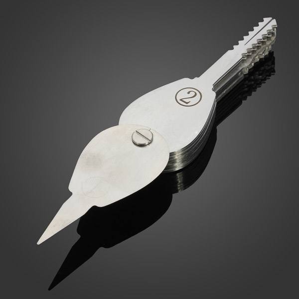 DANIU 20psc Foldable Car Lock Opener Double Sided Lock Pick Set Locksmith Tools - photo 6
