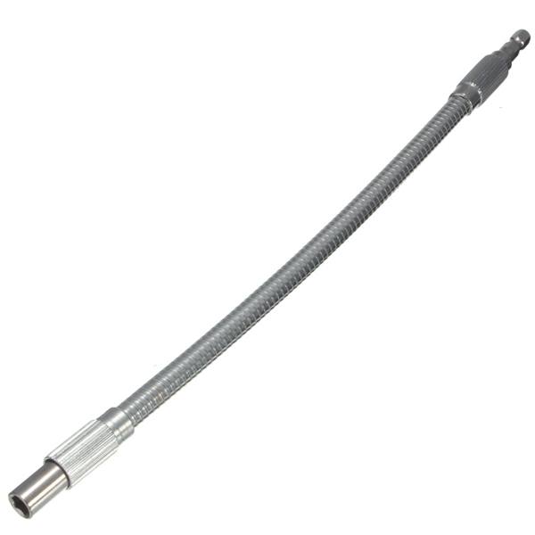 30cm 1/4inch Hex Flex Flexible Hose Screwdriver Extension Bit Holder - photo 3