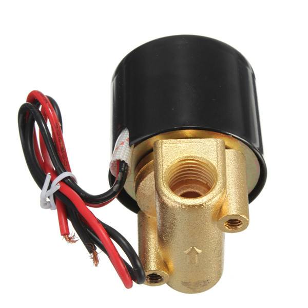 1/4 inch Electric Solenoid Valve For Water Air Gas Diesel 12V DC - photo 5
