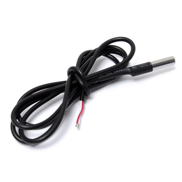 2 Wires Cables Digital Temperature Sensor Probe DS18B20 Thermometer Thermal - photo 2